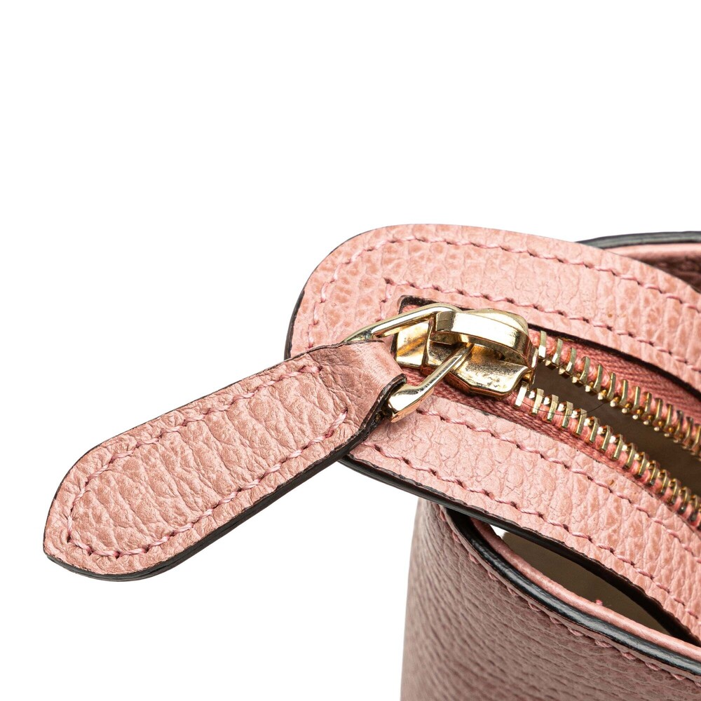 Pre-Loved Gucci Mini Leather Swing Satchel - Picture 10 of 12